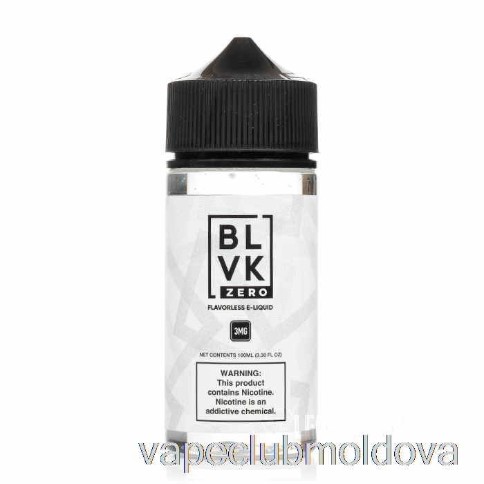 Vape Mod Fără Aromă - Blvk - 100ml 0mg